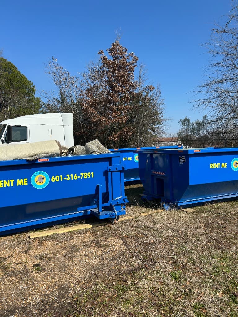 Mid South Dumpster Rentals Truck